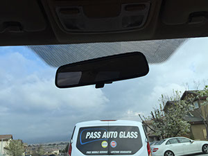 Windshield Third Visor Windshield with Third Visor